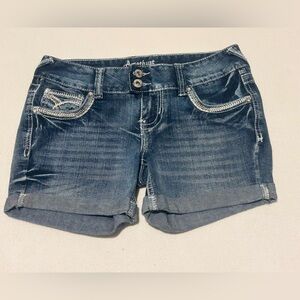 Amethyst Jeans Dark Blue Jean Shorts